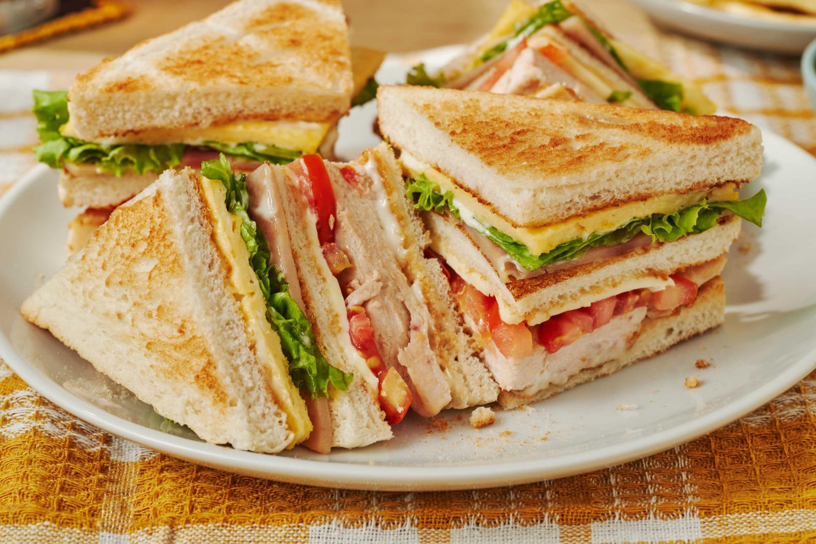 Delicious Club sandwich